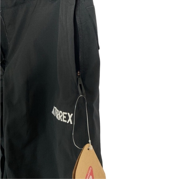 Adidas Terrex Xperior 2L Insulated x Parley Black Snow Pants Women's Size Large - Picture 12 of 15